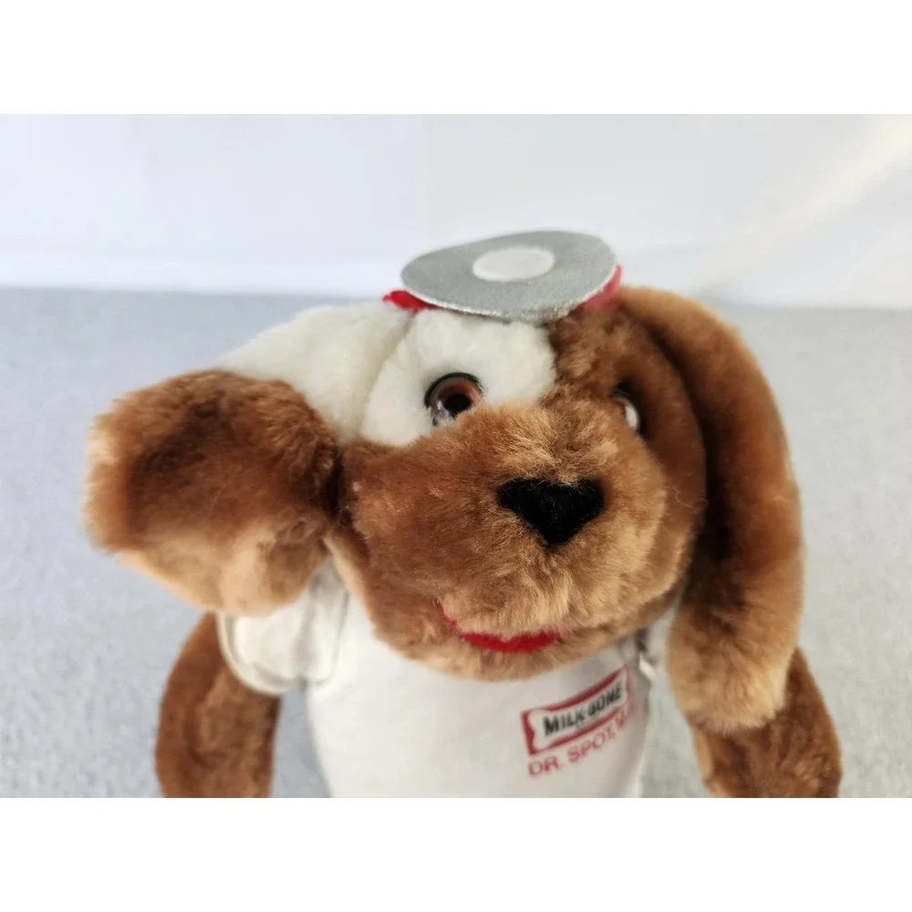 Milk Bone Brand Dog Biscuits Plush Doctor Spot, M.B. Dog By Russ Promo Stuffed